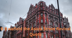 B B wafield the Asuza Street Revival Quote